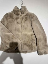 GIUBBINO MANGO DONNA EFFETTO PELLICCIA taglia M nuovo con etichetta