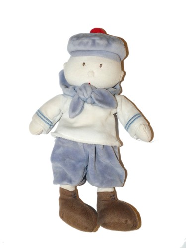 Doudou marin blanc - blanc, 26