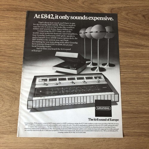 Gram156 magazine advert 11x8 - magazine,