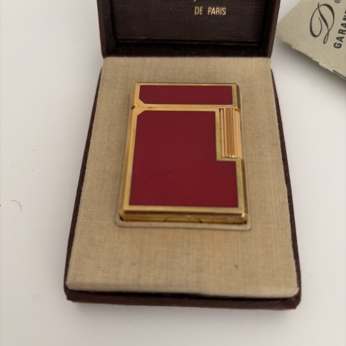 Accendino dupont oro laccato - dupont,
