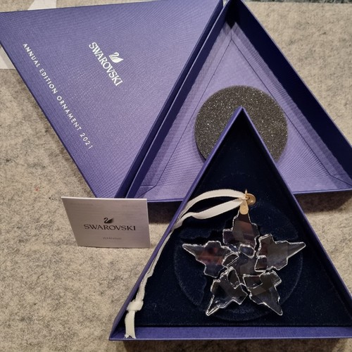 Ornamento natale swarovski - ornamento,
