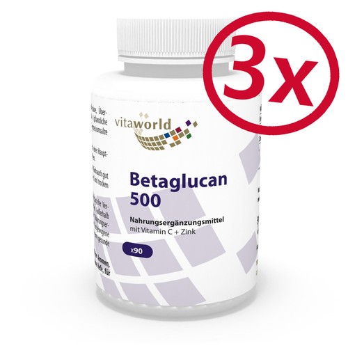 Pack beta glucano 500mg - pack, beta-glucano