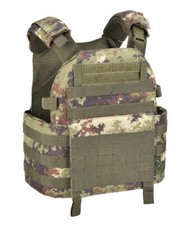OUTAC 1000D POLY PLATE CARRIER TACTICAL VEST VEGETATO ITALIANO OT-BAV12 VI