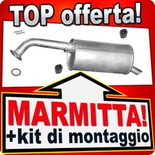 Silenziatore Posteriore per