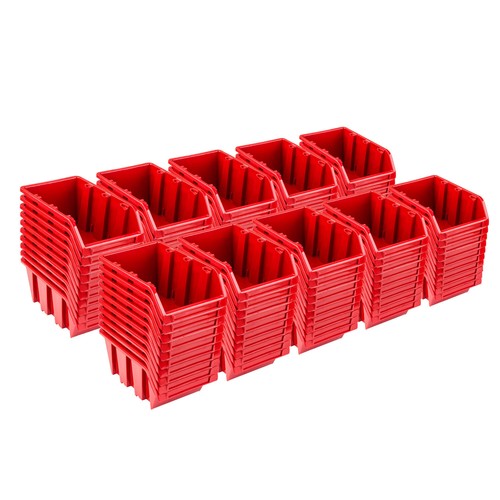 Set 100 scatole impilabili - set, x