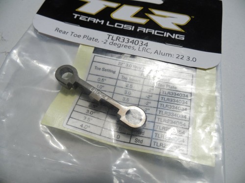 Losi tlr334034 rear toe - losi,