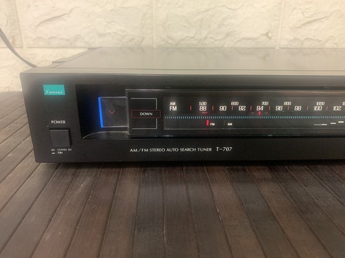Tuner sansui 707 sintonia - tuner, t