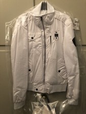 BOMBER BLAUER BIANCO GIACCA JACKET ORIGINALE GIUBBOTTO GIUBBINO