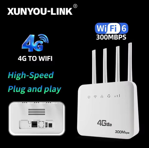 Router sim wifi 6 - router, 4g