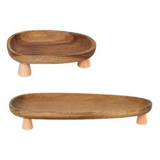 Vassoio rialzato in legno