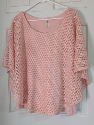 Poncho top donna - , pizzo
