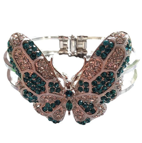 Bracciale farfalla cristallo