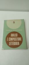 ANALISI E COMPOSIZIONE LETTERARIA - ANGELO MARCHESE - 1969