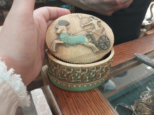 Rara antica egizia anubi - antica,