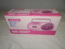 Hello Kitty AM/FM Radio Cassette Recorder Boombox 1976-1997 Doshisha Raro Giappone