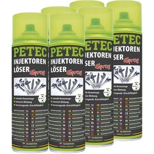 6x 500 ml PETEC INIETTORI