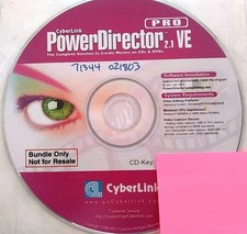 Cyberlink PowerDirector 2.1 VE Pro versione completa con licenza per Windows