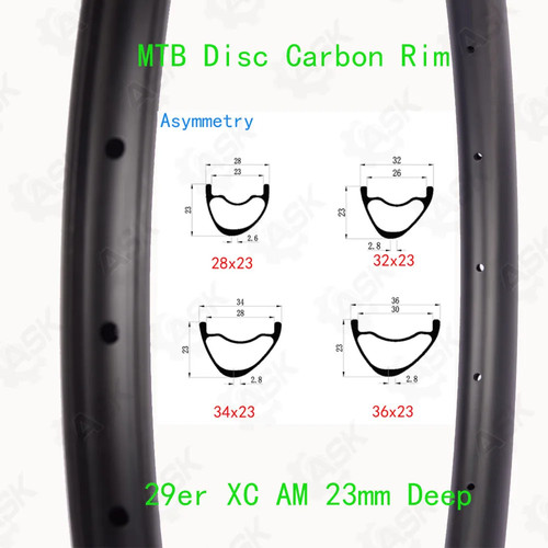 Cerchio carbonio bici 29er - ,