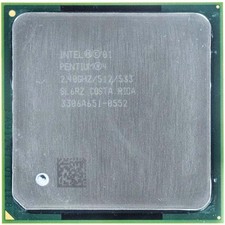 PC CPU PPGA478 INTEL PENTIUM 4 2.40GHZ SL6DV PGA 478 PROCESSORE SOCKET COMPUTER