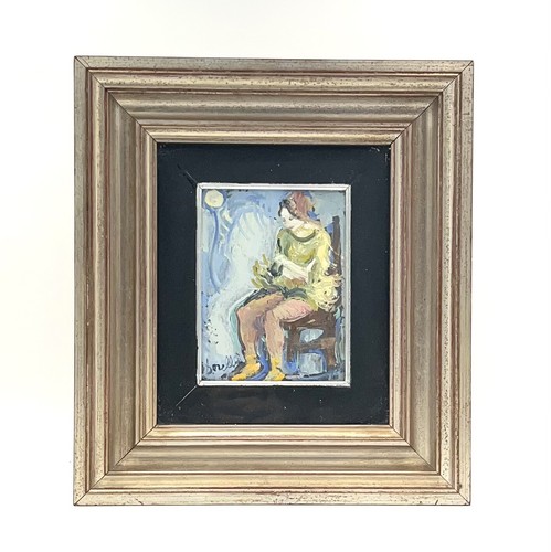 Quadro olio pittore aldo - quadro,