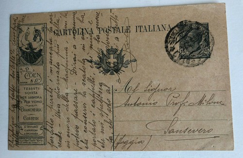 Cartolina pubblicitaria - cartolina,