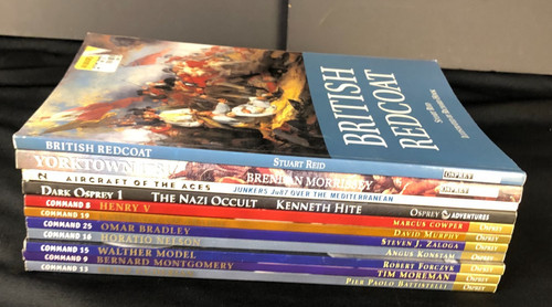 Osprey military history lot - military,