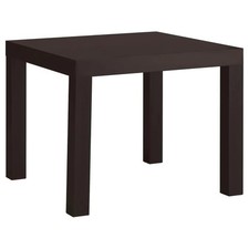Ikea Tavolino laccato nero