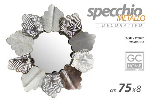 Specchio parete metallo - specchio, da
