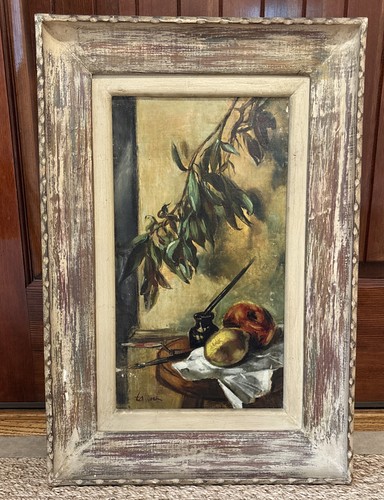 Antico dipinto olio - antico,