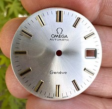 Omega Genève Automatic Date Dial originale 28,5mm per Cal.1012 anni '70
