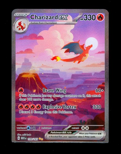 Carta pokemon charizard - carta,