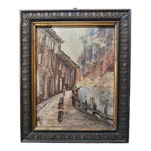Quadro dipinto antico - *hh*,
