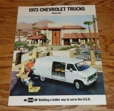 Original 1973 Chevy Van Sales