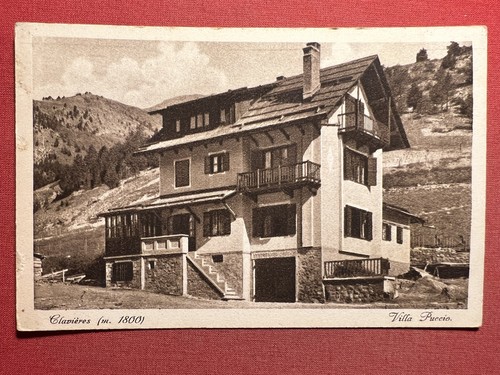 Cartolina clavières villa - -,