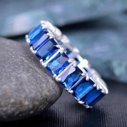 Anello fidanzamento zaffiro - di,