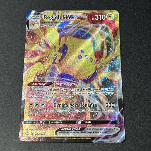 Carte pokemon regieleki max - pokemon, v