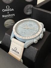 Omega X Swatch Bioceramic Moonswatch Mission To Uranus 42mm Cassa di...