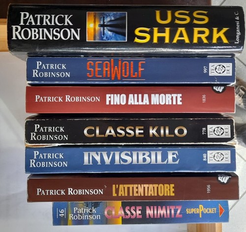 Lotto libri patrick - 7, di