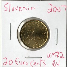 Moneta Slovenia 20 Centesimi