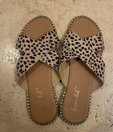 Sandali bonnibel leopardati - sandali,
