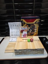 Kapla Set Blocchi Costruzioni Pezzi Legno e Scatola Olanda Giocattolo 267 Blocchi ed Extra