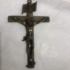ANTICO CROCIFISSO IN OTTONE