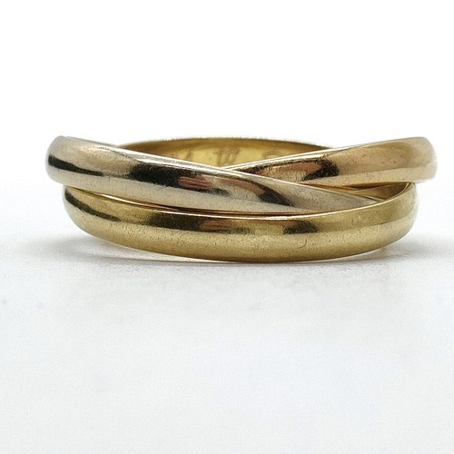 Anello cartier trinità oro - anello,