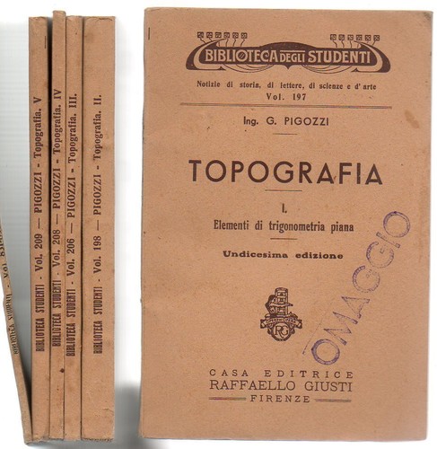 Pigozzi topografia opera - pigozzi,