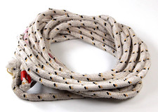 Corda con Moschettone di Sicurezza in Metallo Corda Nautica 16mm 10 Metri