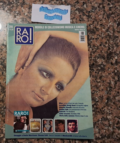 Raro rivista 205 - raro, 205-mina-edoardo
