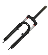 FORCELLA BICI 26 MTB 28,6X210 mm AMMORTIZZATA A MOLLA freni disco