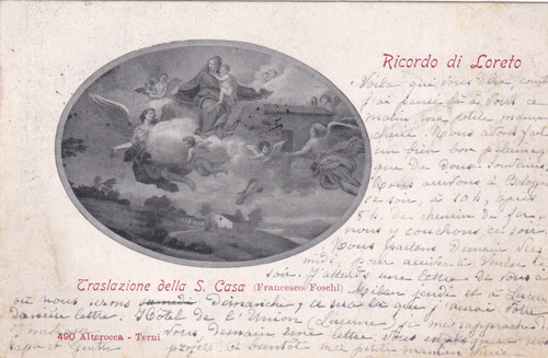 Cartolina ancona loreto - cartolina,