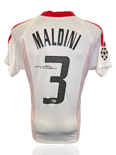Paolo maldini signed milan - paolo,
