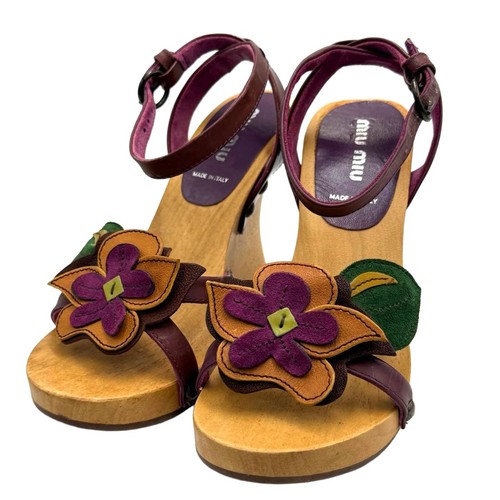 Miu sandali pelle - miu,